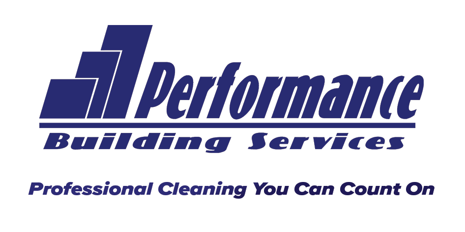 Performance Building Services logo with the tagline “Professional Cleaning You Can Count On.”